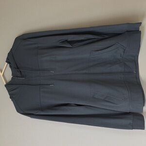 Spyder Active Hooded Zip-Up Jacket Men's Size Large Dark Gray SPM888RB